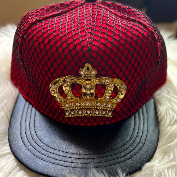 Crown SnapBack (Red) - Picture 1 of 3